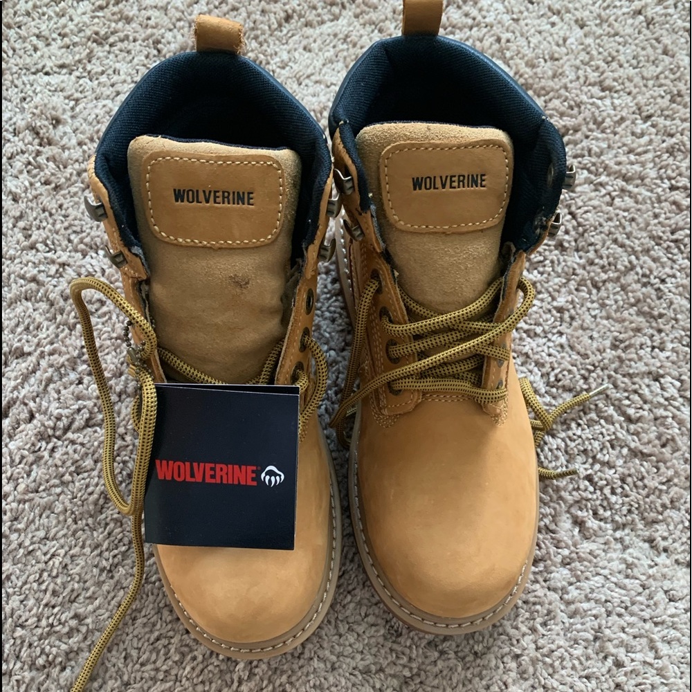 NWT Wolverine Steel Toe Workboots